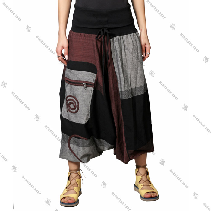 شلوار سنتی فری سایز نپالی جیب دار شلوار سنتی فری سایز نپالی جیب دار