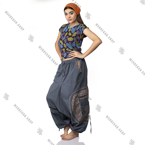 شلوار سنبادی نپالی با الیاف طبیعی شلوار سنبادی نپالی با الیاف طبیعی