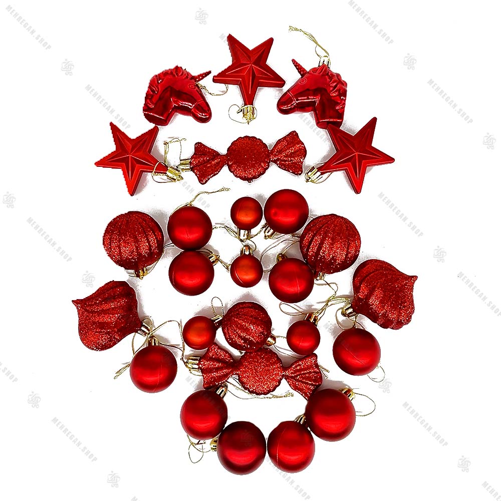 پکیج گوی اویز کریسمسی طلایی (کپی) پکیج گوی اویز کریسمسی طلایی (کپی)