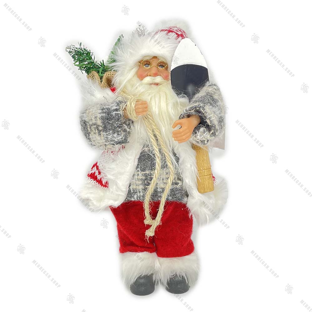 عروسک بابانوئل پلیور طوسی سایز بزرگ (کپی) عروسک بابانوئل پلیور طوسی سایز بزرگ (کپی)