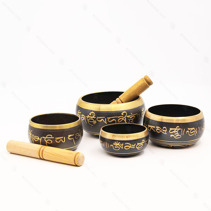 کاسه تبتی هندی مشکی کاسه تبتی هندی مشکی