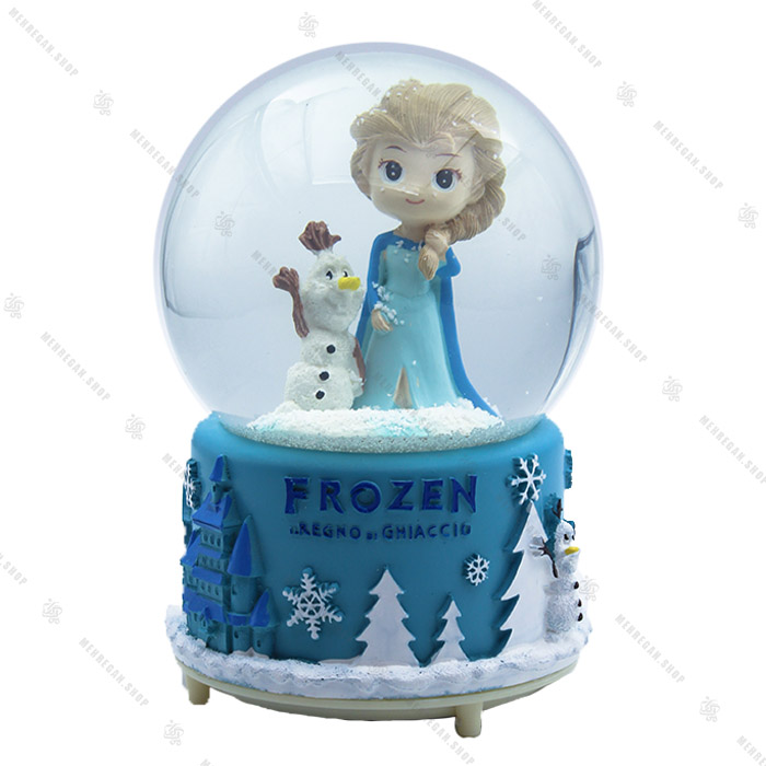 گوی برفی موزیکال بزرگ طرح فروزن Frozen گوی برفی موزیکال بزرگ طرح فروزن Frozen